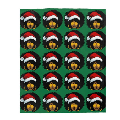 Afro Santa Blanket - The Trini Gee
