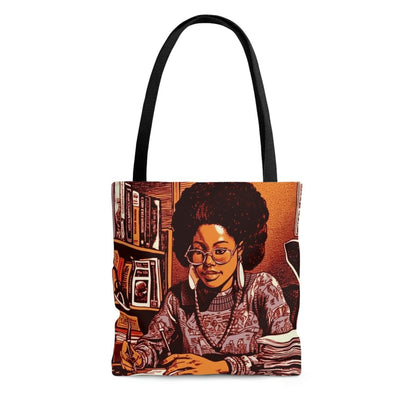 Afro Scholar Tote Bag - The Trini Gee
