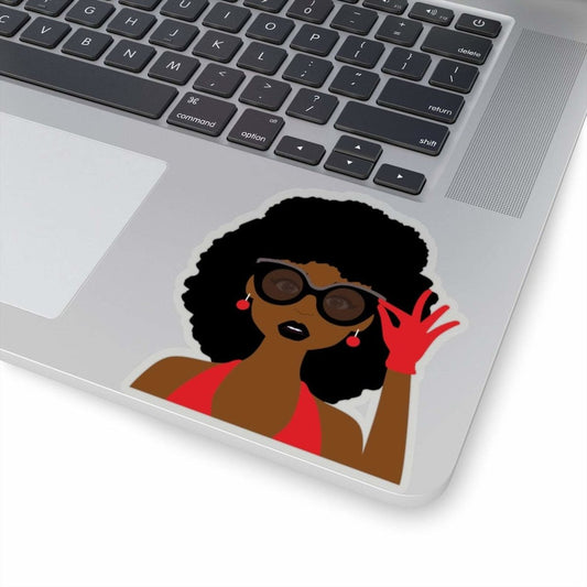 Afro Sunglasses Sticker - The Trini Gee