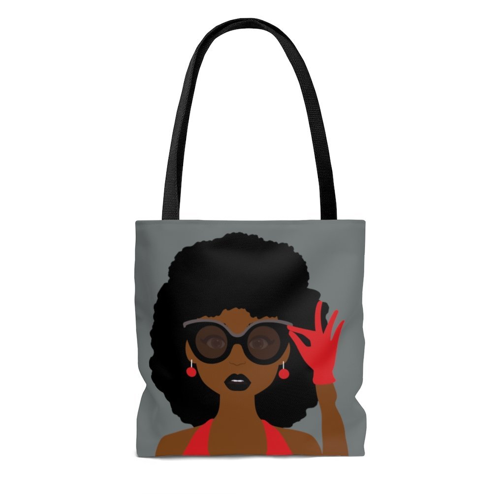Afro Sunglasses Tote Bag - The Trini Gee
