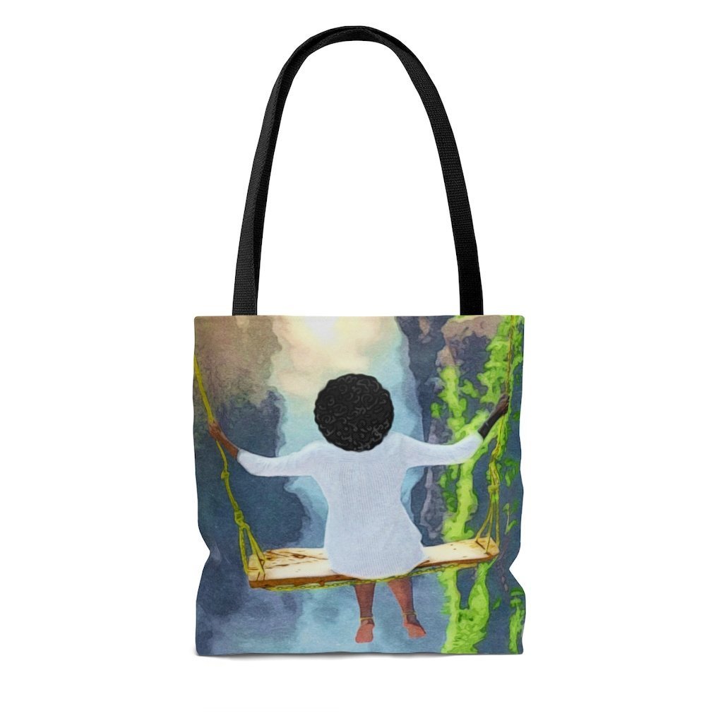 Afro Swing Tote Bag - The Trini Gee