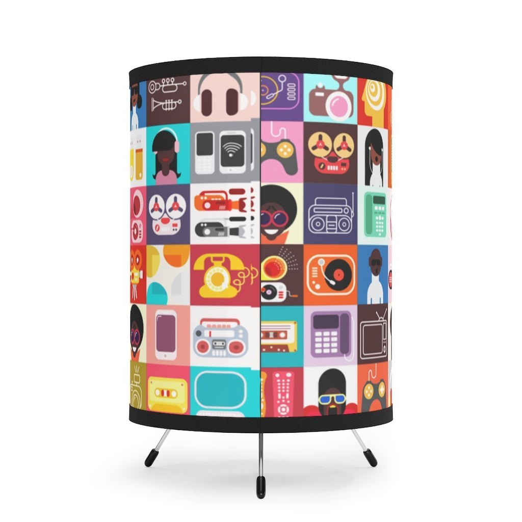 Afro Tech Lamp - The Trini Gee