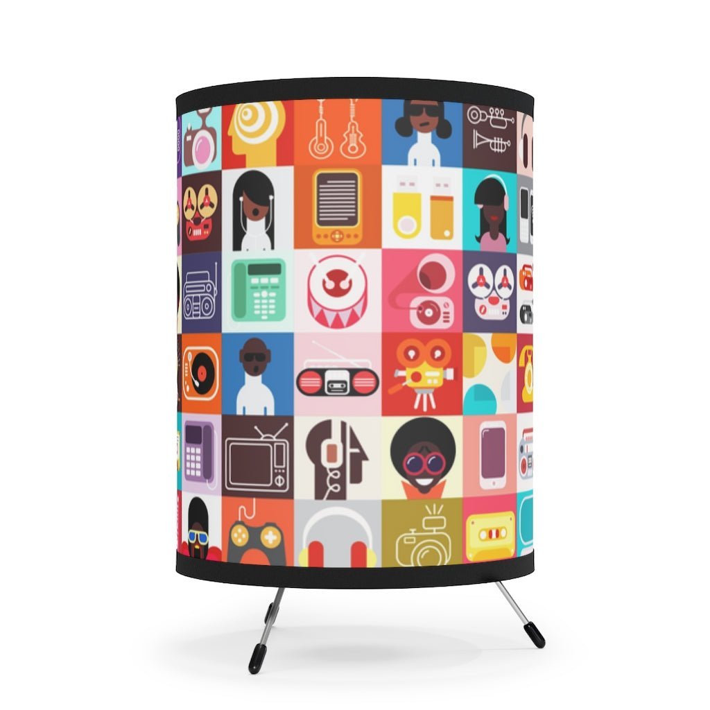 Afro Tech Lamp - The Trini Gee