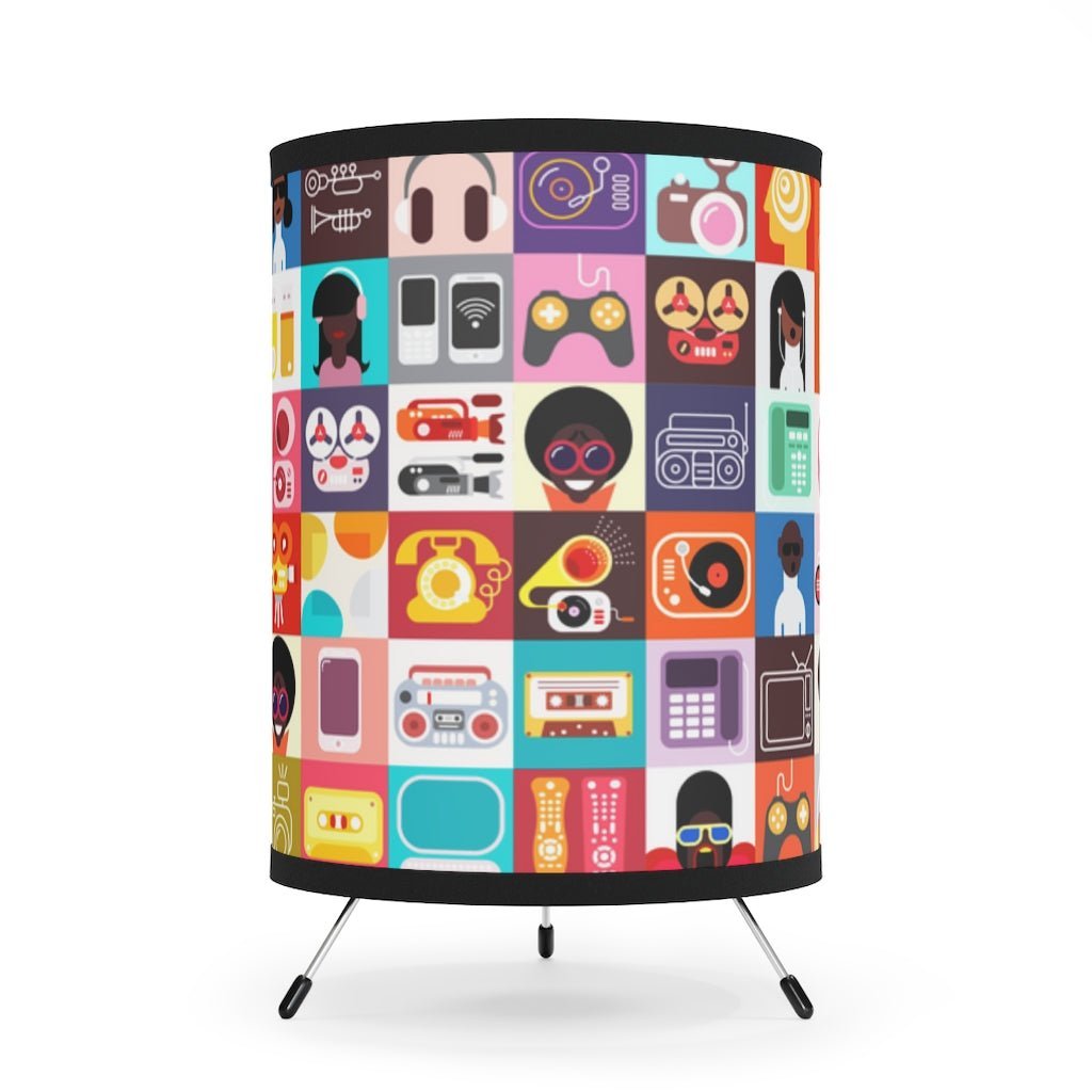 Afro Tech Lamp - The Trini Gee