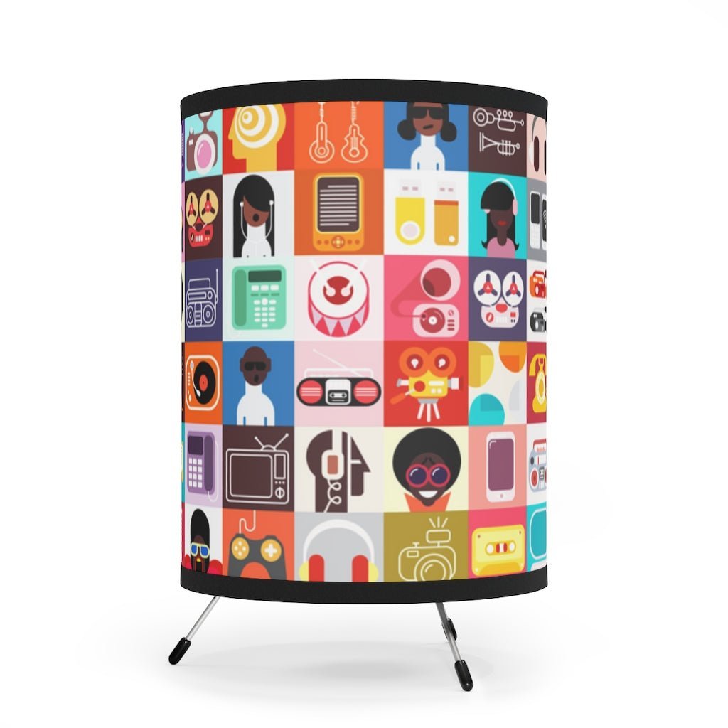 Afro Tech Lamp - The Trini Gee