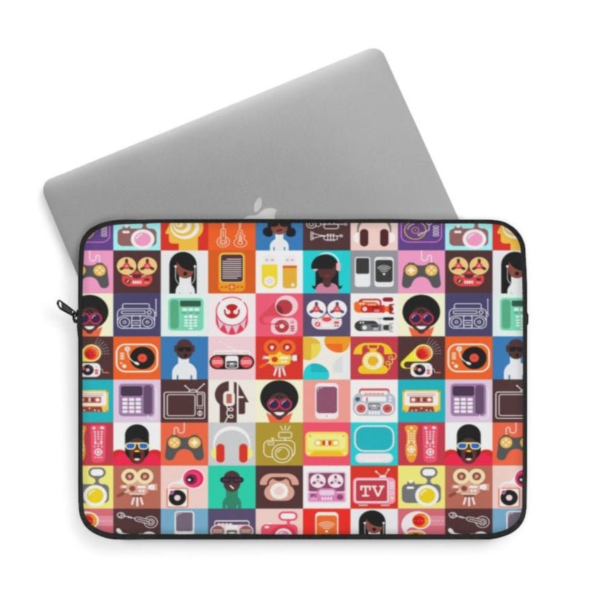 Afro Tech Laptop Sleeve - The Trini Gee