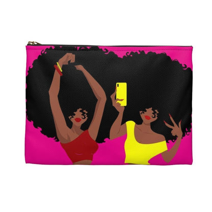 Afro Women Pouch - The Trini Gee