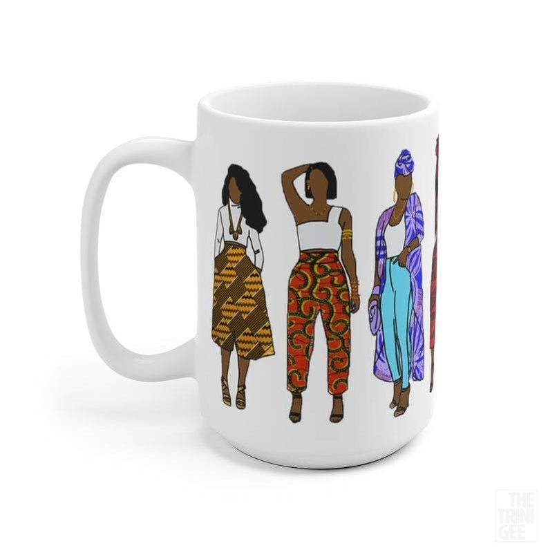 Afrocentric Fashion Mug - The Trini Gee