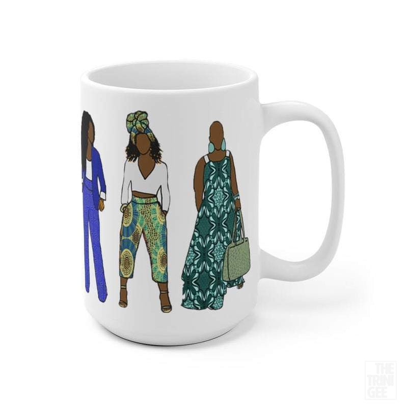 Afrocentric Fashion Mug - The Trini Gee