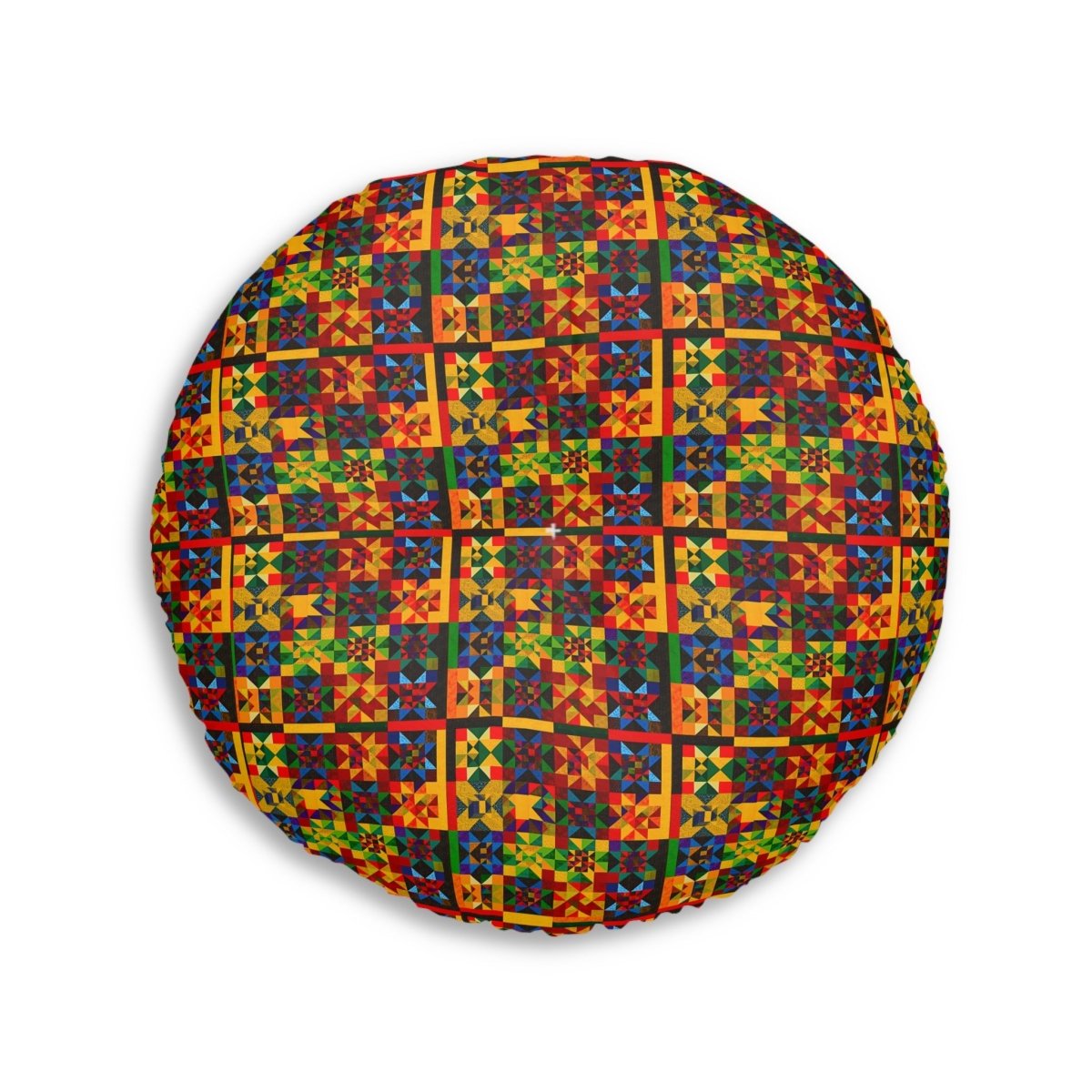 Afrocentric Floor Pillow - Afrocentric Art by The Trini Gee
