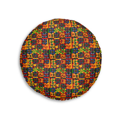 Afrocentric Floor Pillow - Afrocentric Art by The Trini Gee