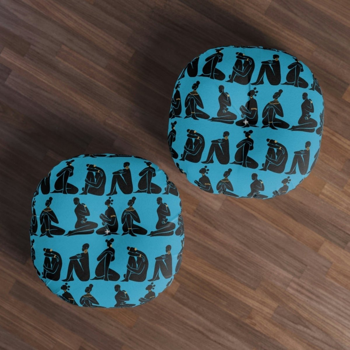 Afrocentric Woman Floor Pillow - The Trini Gee