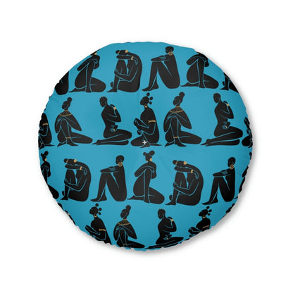 Afrocentric Woman Floor Pillow - The Trini Gee