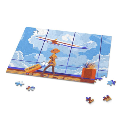 Airport Woman Puzzle - The Trini Gee