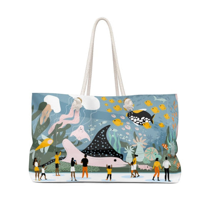 Aquarium Visit Weekender Bag - The Trini Gee