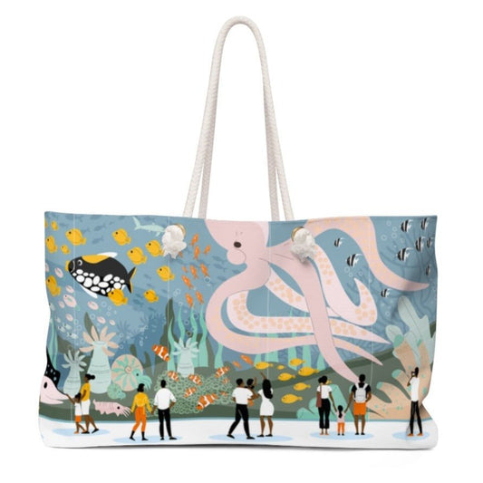 Aquarium Visit Weekender Bag - The Trini Gee