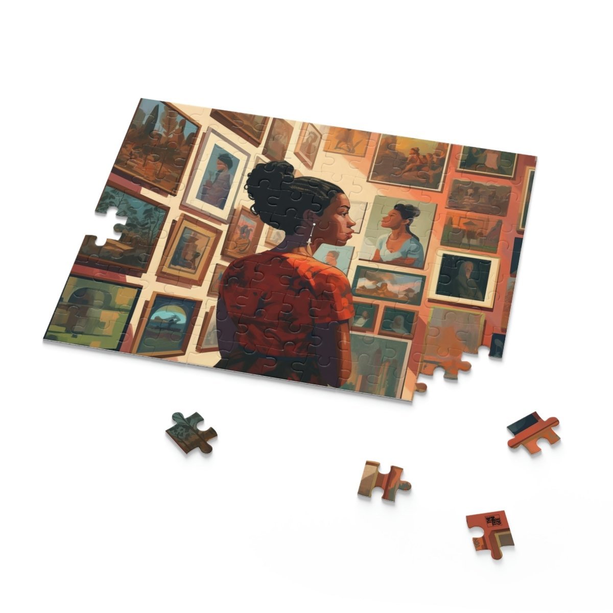 Art Gallery Walk Puzzle - The Trini Gee