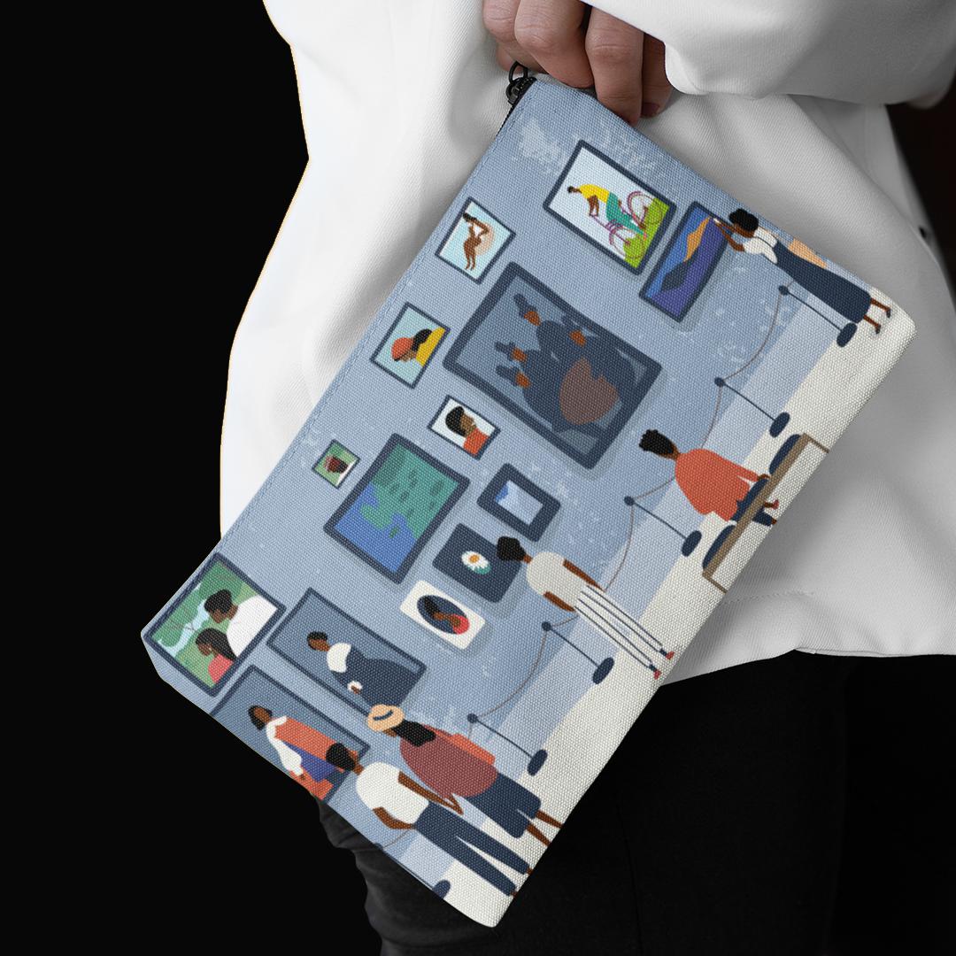 Art Museum Pouch - The Trini Gee