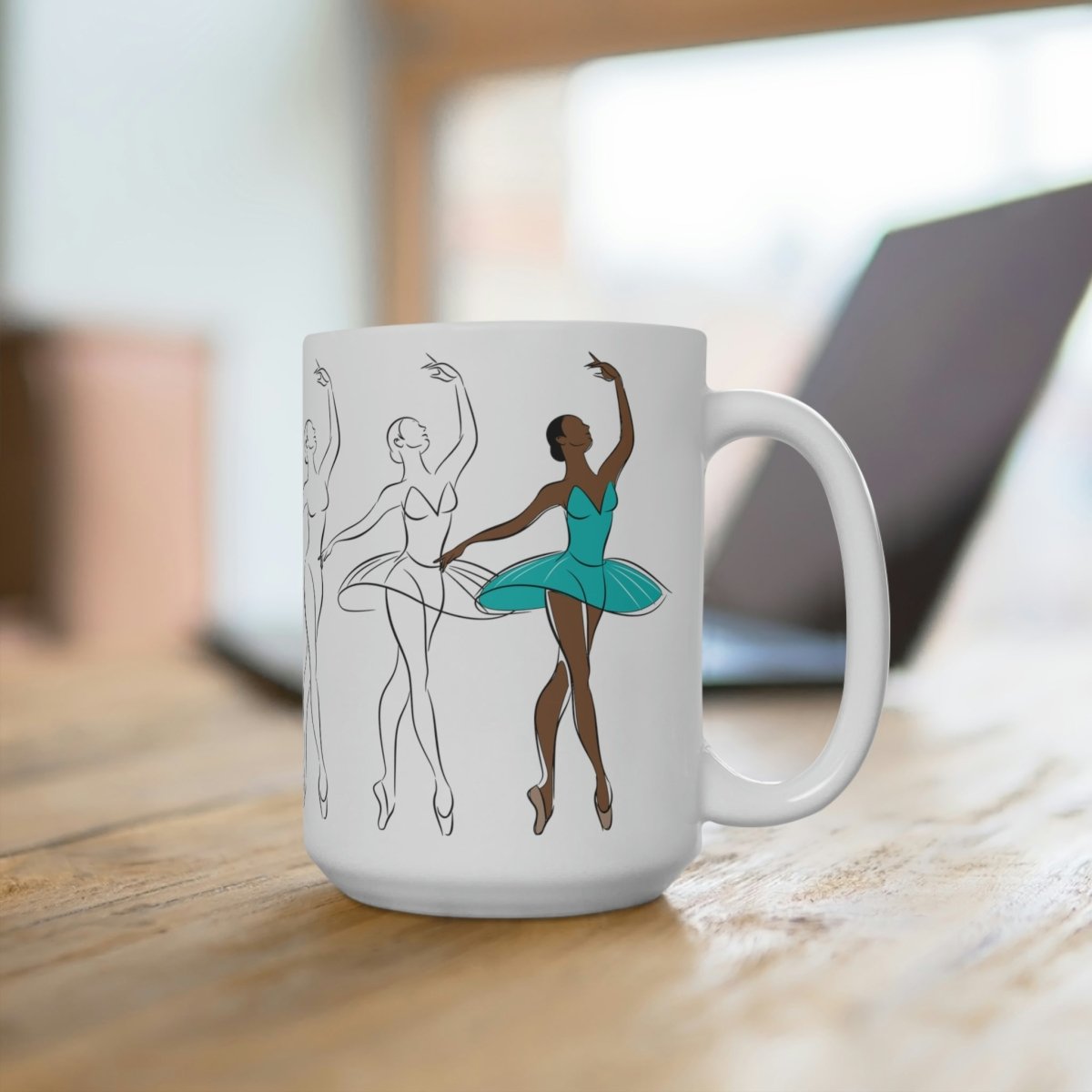 Ballerina Sketch Mug - The Trini Gee