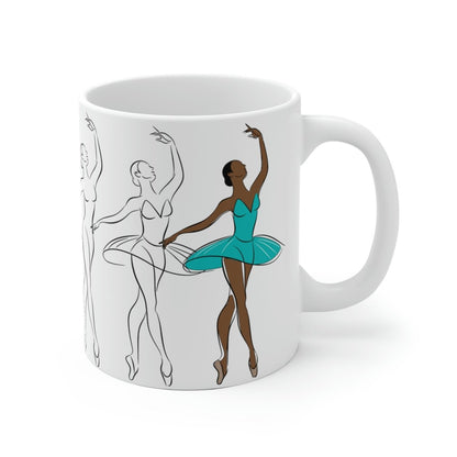 Ballerina Sketch Mug - The Trini Gee