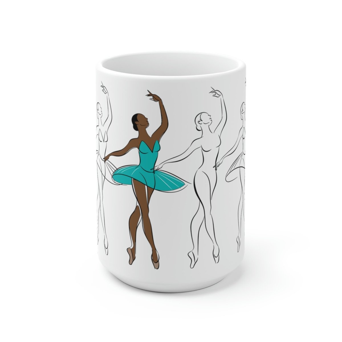 Ballerina Sketch Mug - The Trini Gee