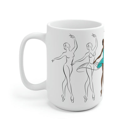 Ballerina Sketch Mug - The Trini Gee