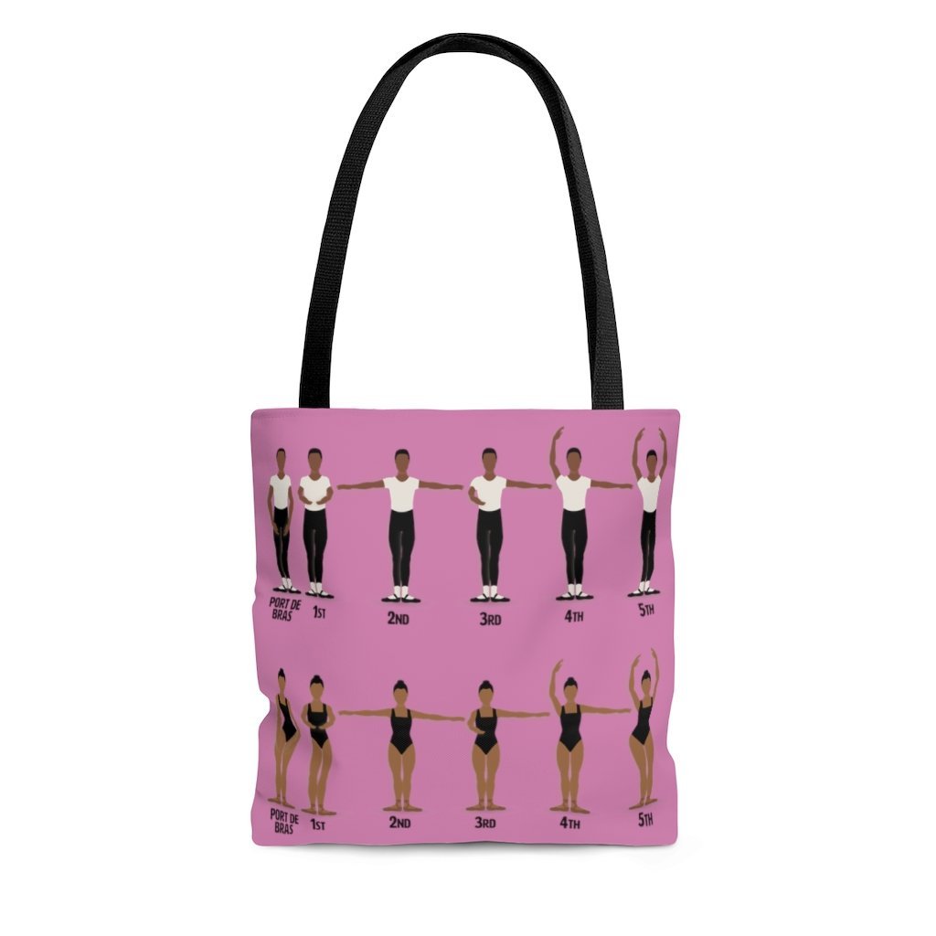 Ballet Positions Tote Bag - The Trini Gee