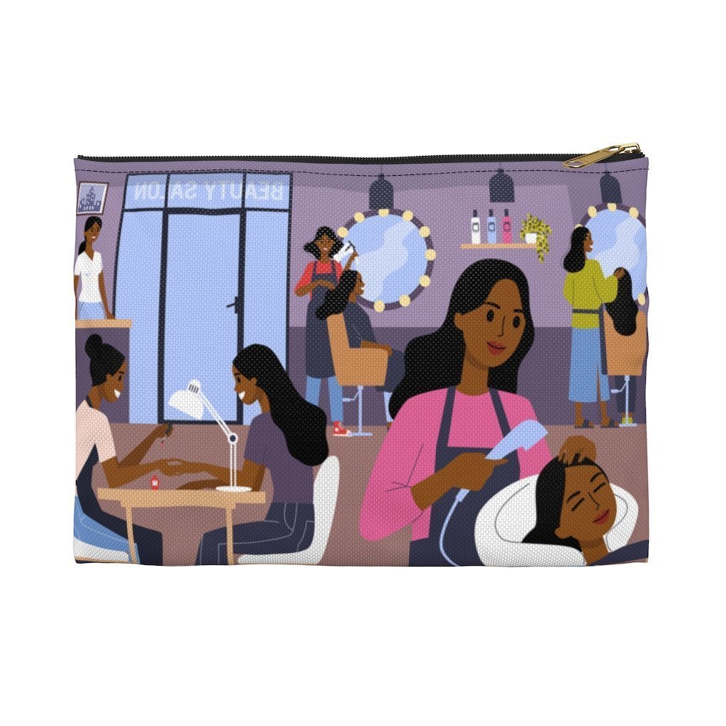 Beauty Salon Pouch - The Trini Gee