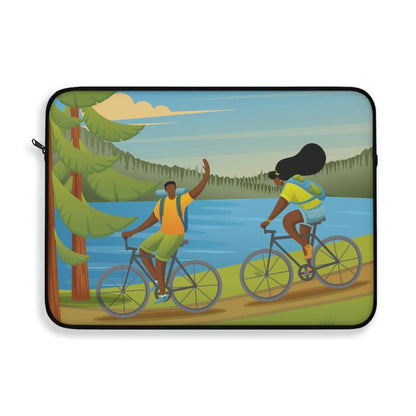 Bike Ride Laptop Sleeve - The Trini Gee
