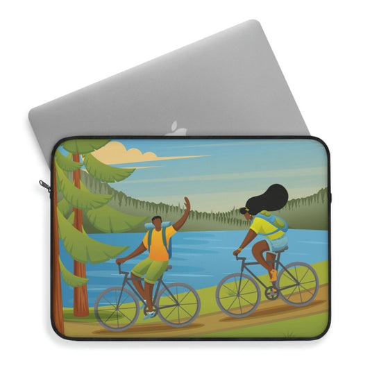 Bike Ride Laptop Sleeve - The Trini Gee