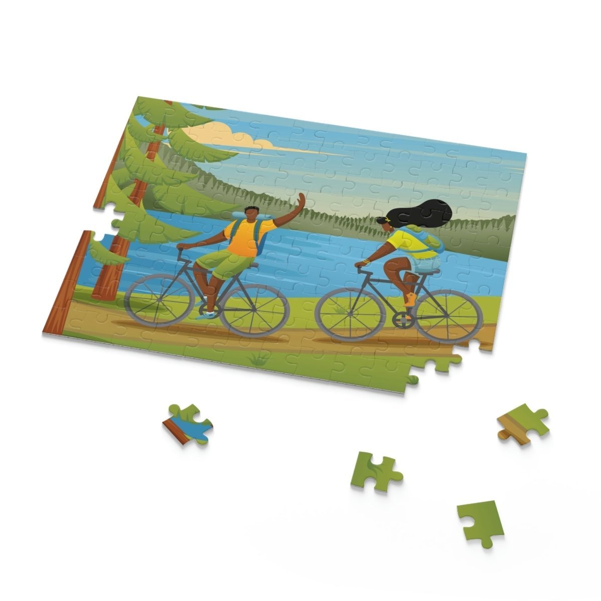 Bike Ride Puzzle - The Trini Gee