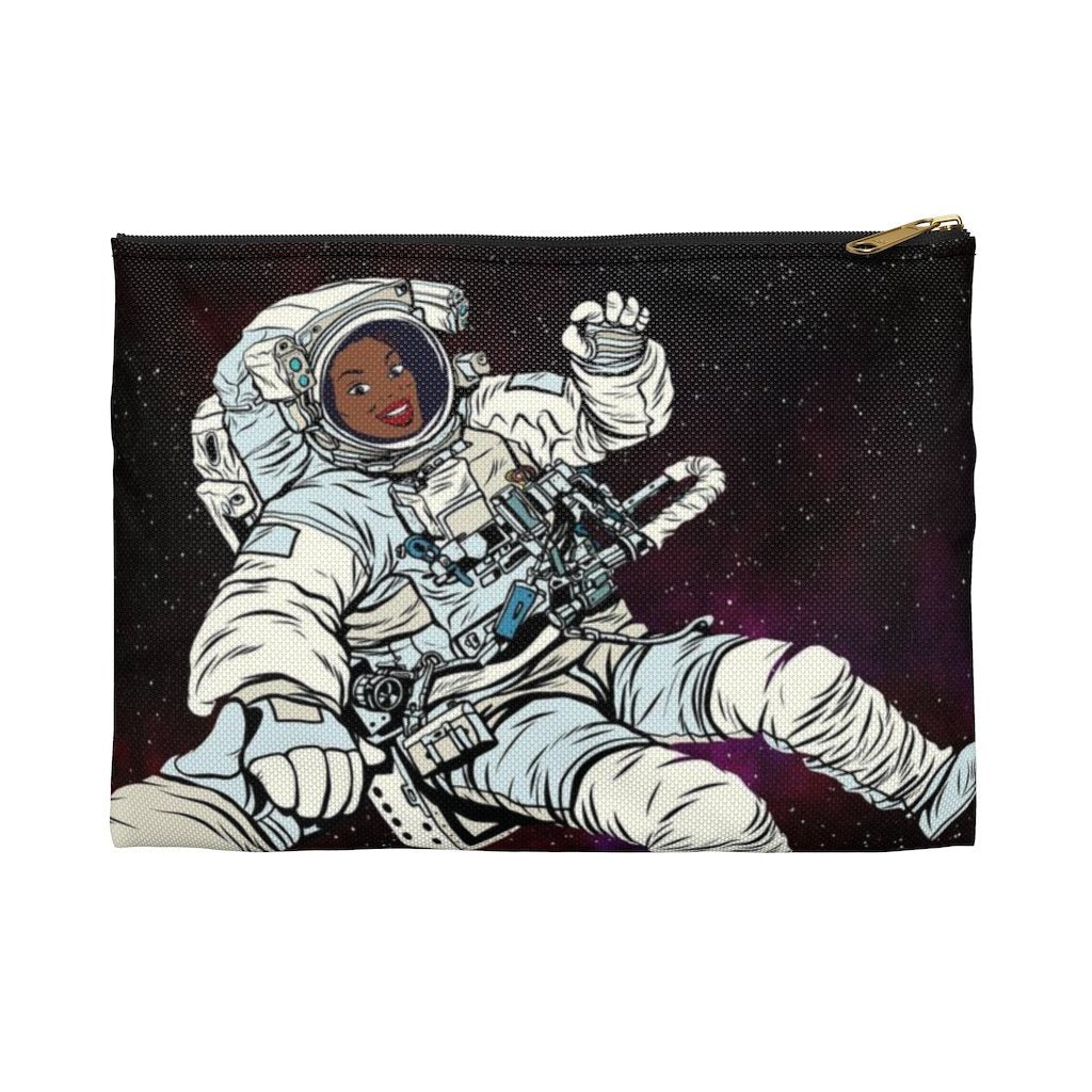 Black Astronaut Pouch - The Trini Gee