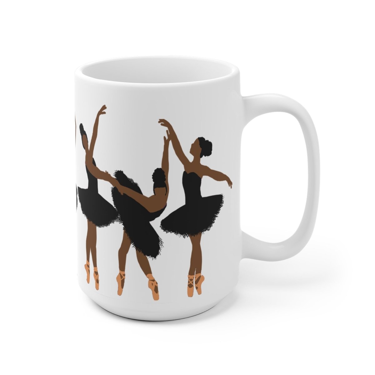 Black Ballerina Mug - The Trini Gee