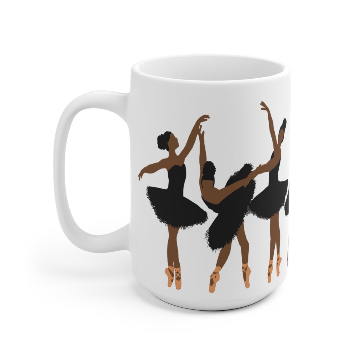 Black Ballerina Mug - The Trini Gee