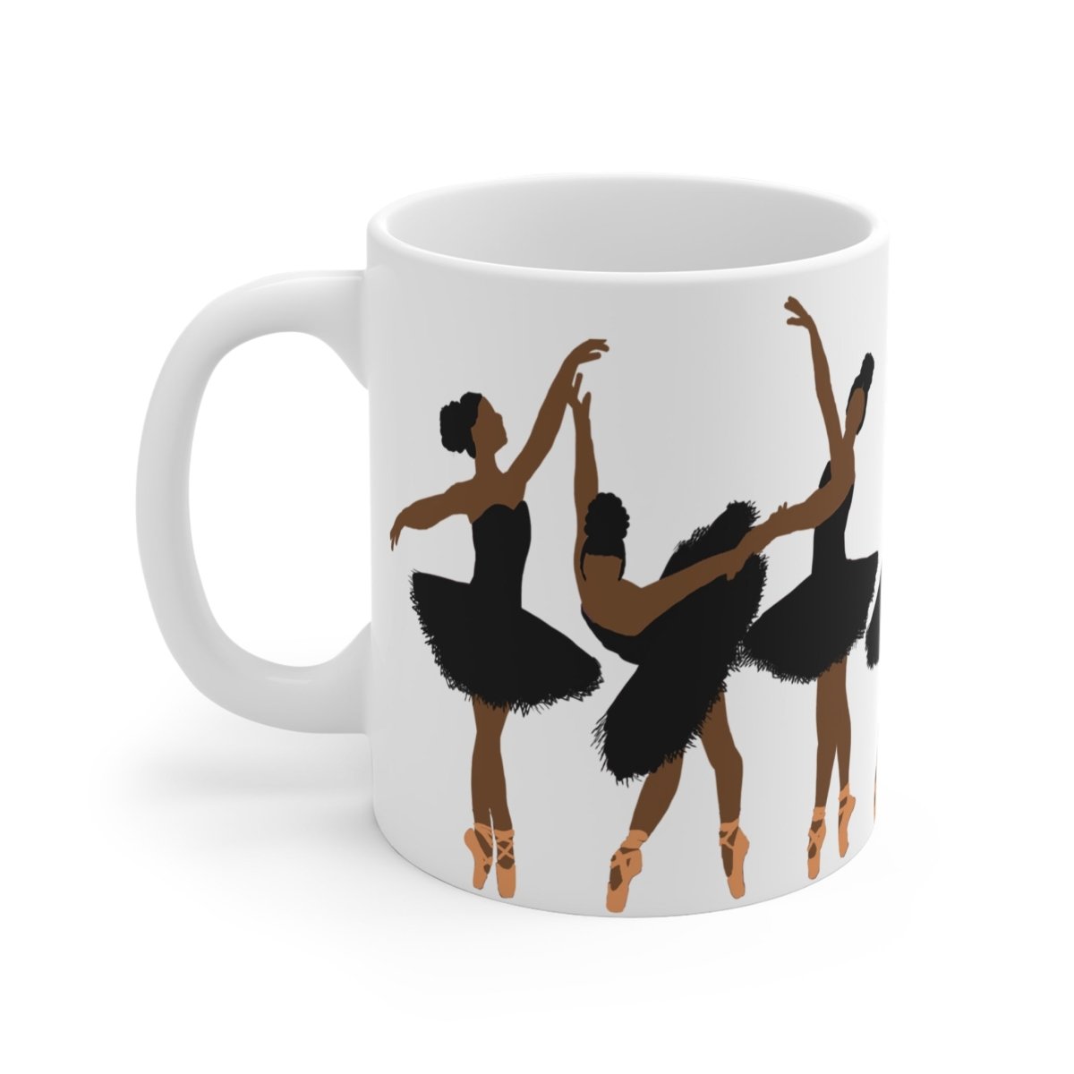 Black Ballerina Mug - The Trini Gee
