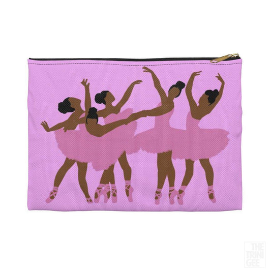 Black Ballerina Pouch - The Trini Gee