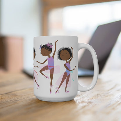 Black Ballerinas Mug - The Trini Gee