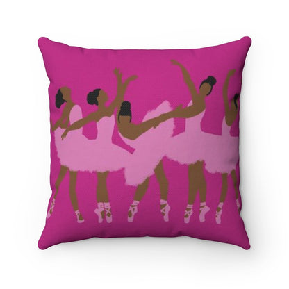 Black Ballerinas Pillow - The Trini Gee