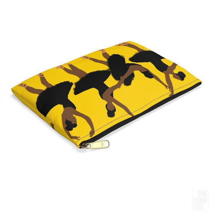Black Ballerinas Pouch - The Trini Gee