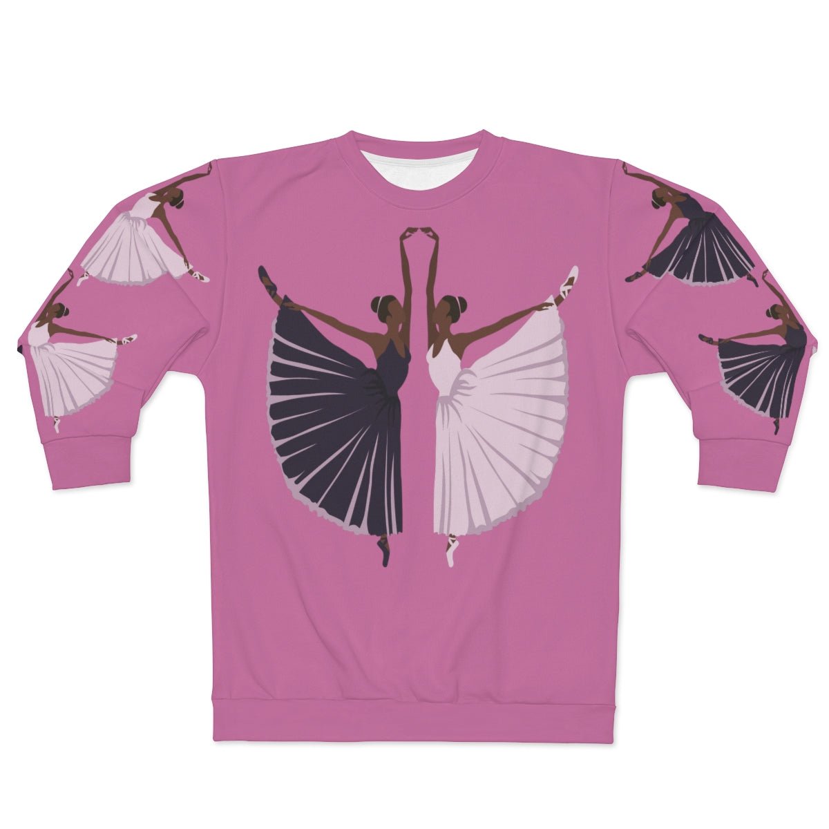 Black Ballerinas Sweatshirt - The Trini Gee