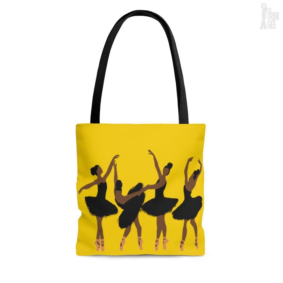 Black Ballerinas Tote Bag - The Trini Gee