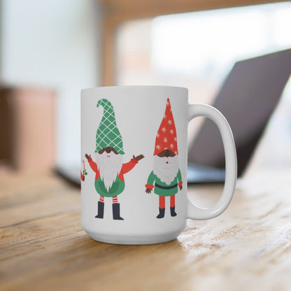 Black Christmas Elves Mug - The Trini Gee