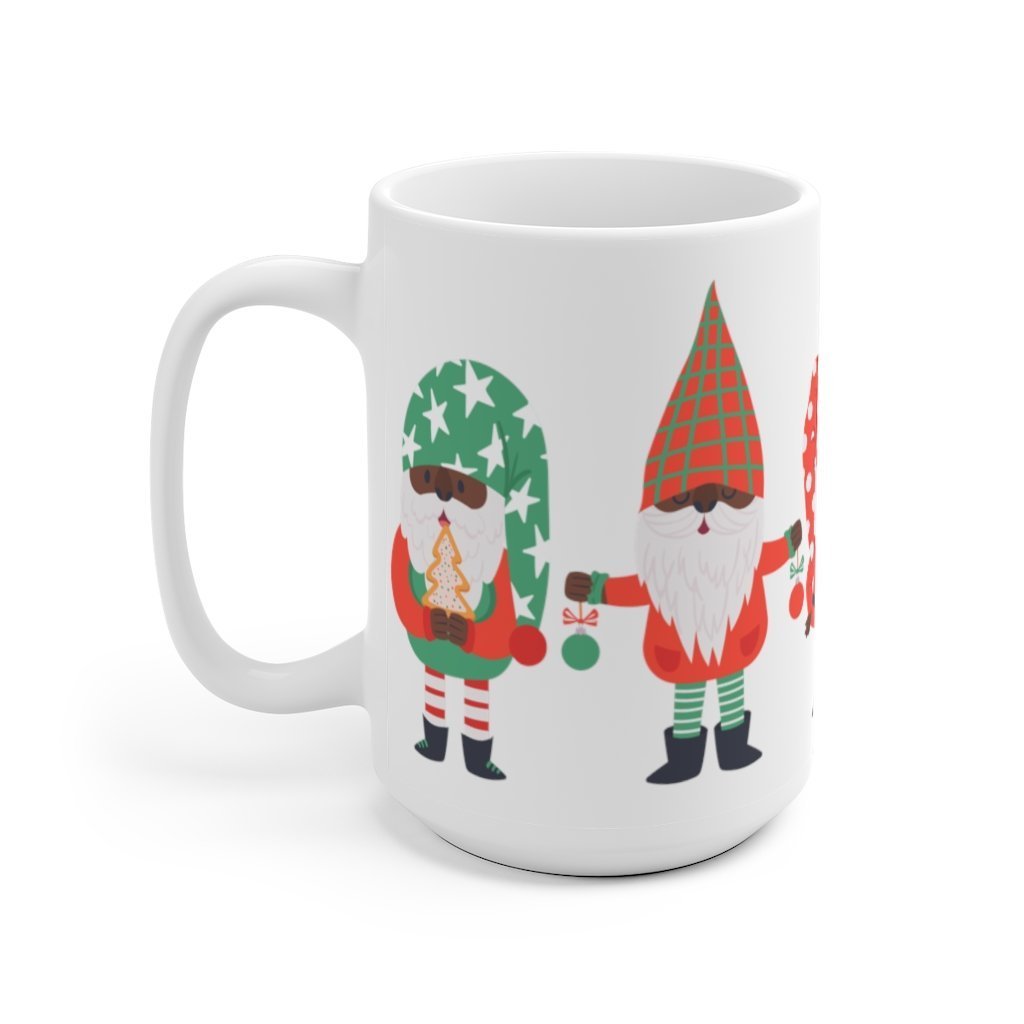 Black Christmas Elves Mug - The Trini Gee