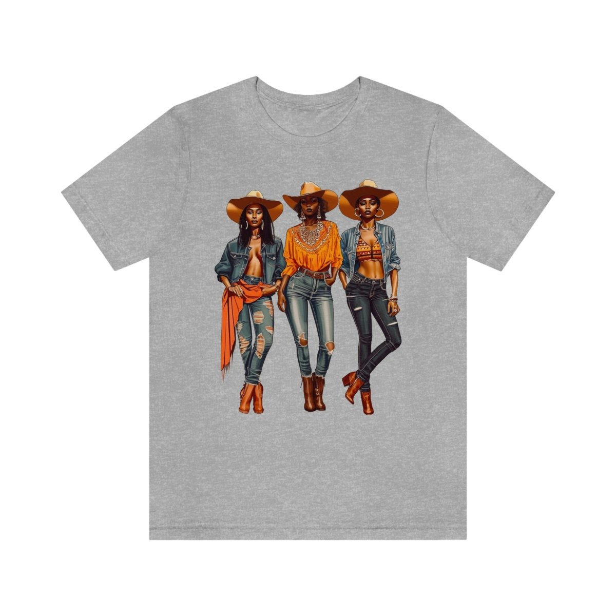 Black Cowgirls Shirt - The Trini Gee