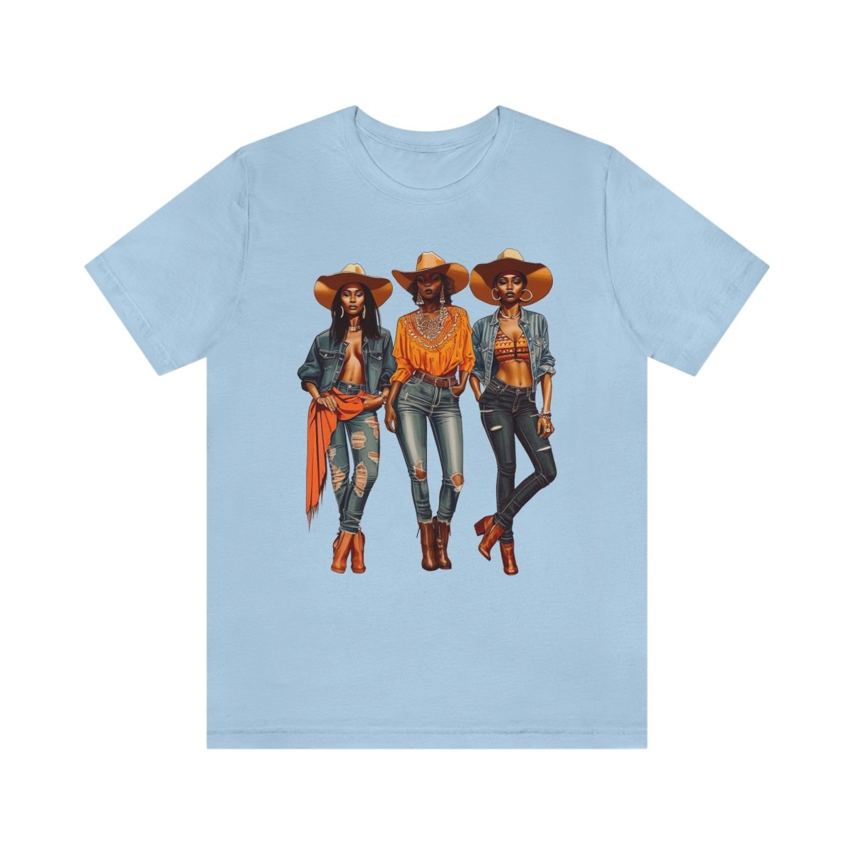 Black Cowgirls Shirt - The Trini Gee