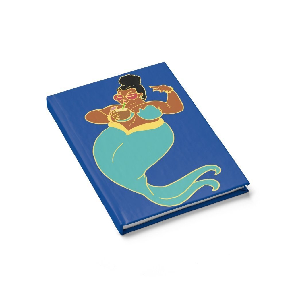 Black Curvy Mermaid Journal - The Trini Gee