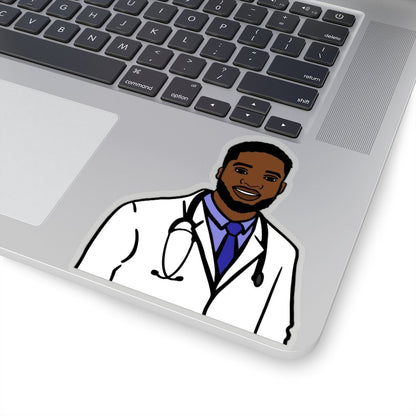 Black Doctor Sticker - The Trini Gee