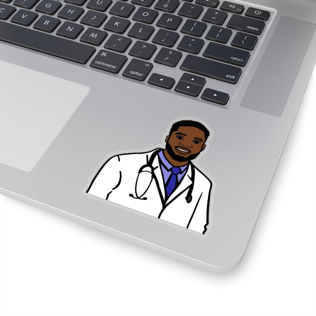 Black Doctor Sticker - The Trini Gee