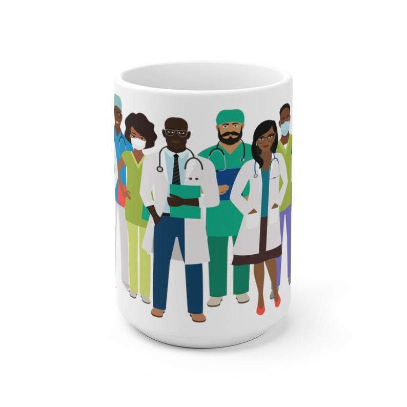 Black Doctors & Nurses Mug - The Trini Gee