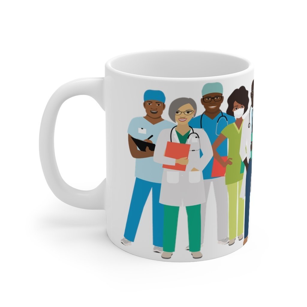 Black Doctors & Nurses Mug - The Trini Gee